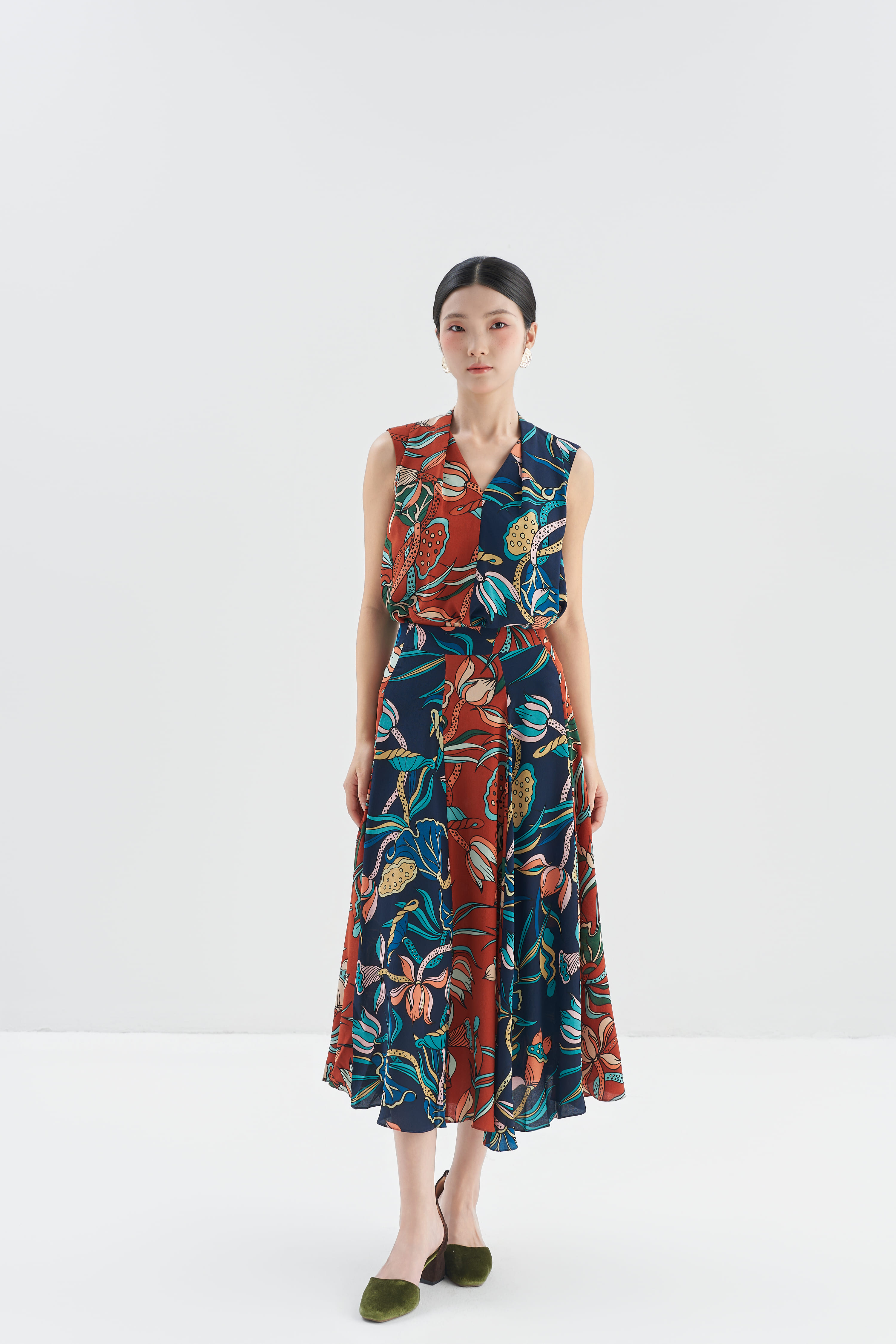 Váy lụa Celine/ Liên Hoa Vũ