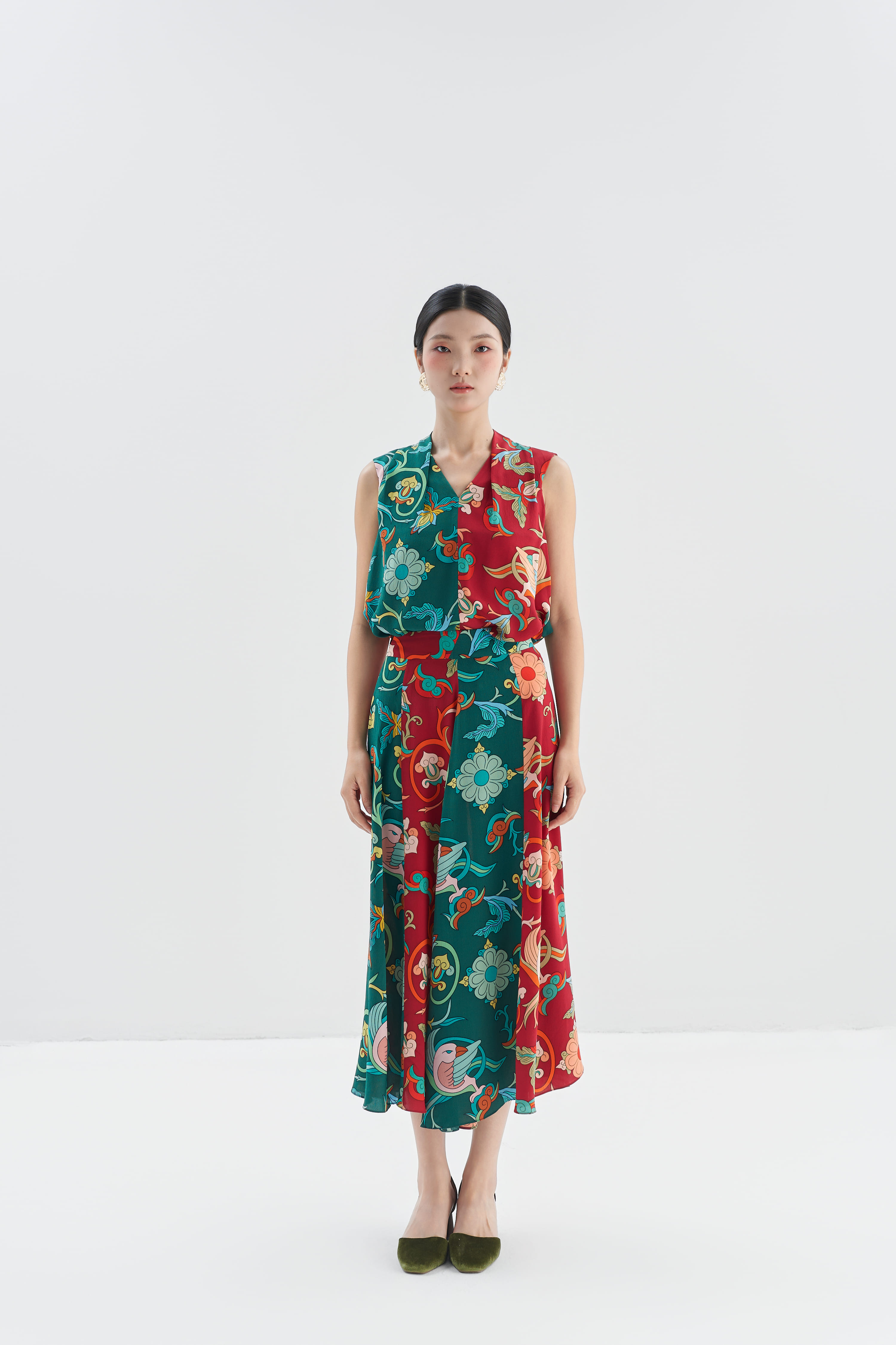 Váy lụa Celine/ Phượng Điểu