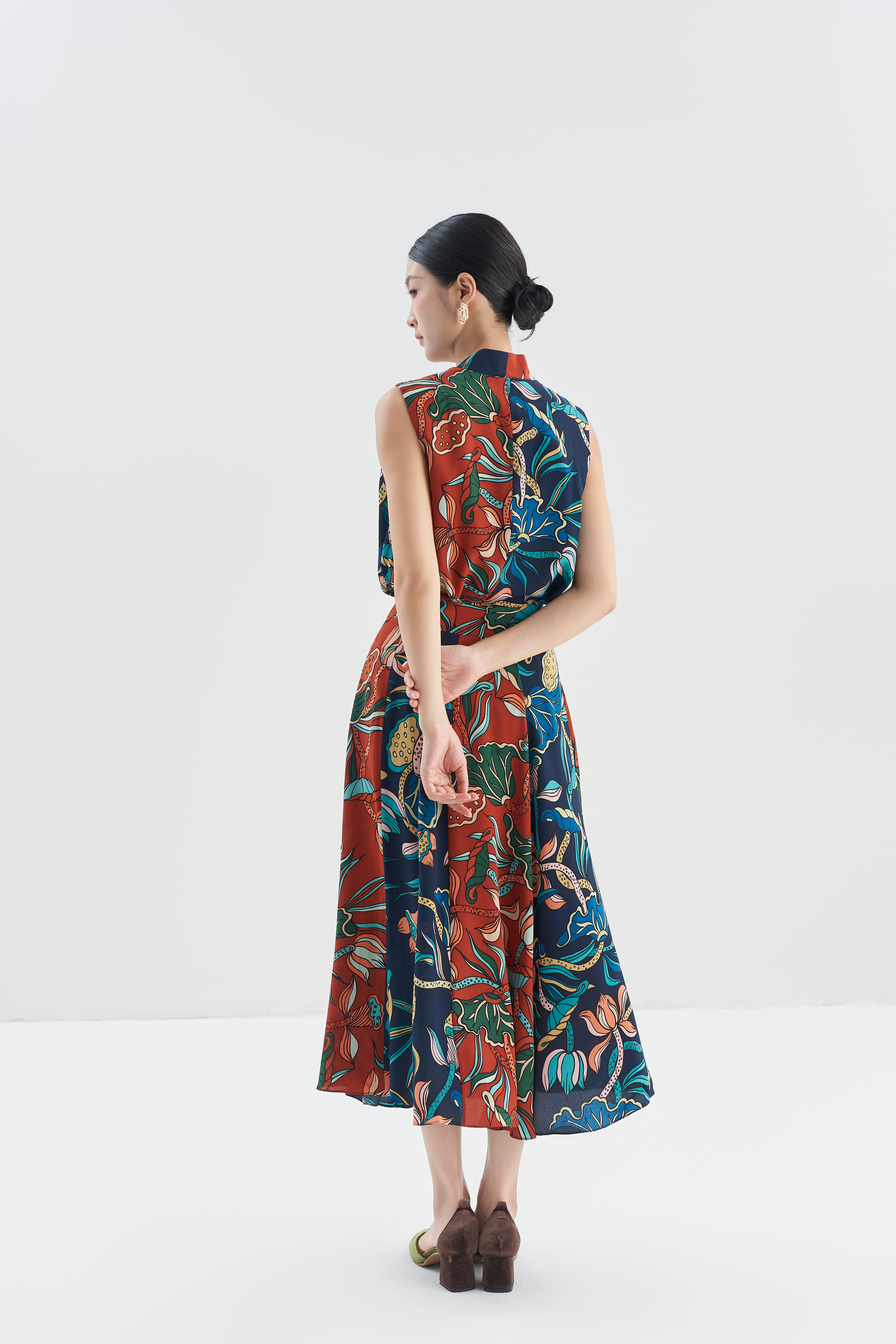 Váy lụa Celine/ Liên Hoa Vũ
